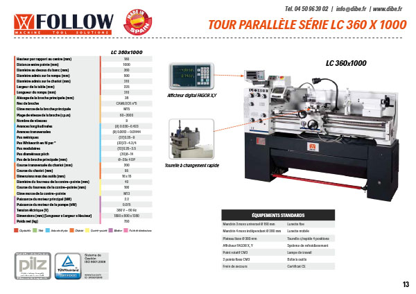 Catalogue Follow : tours