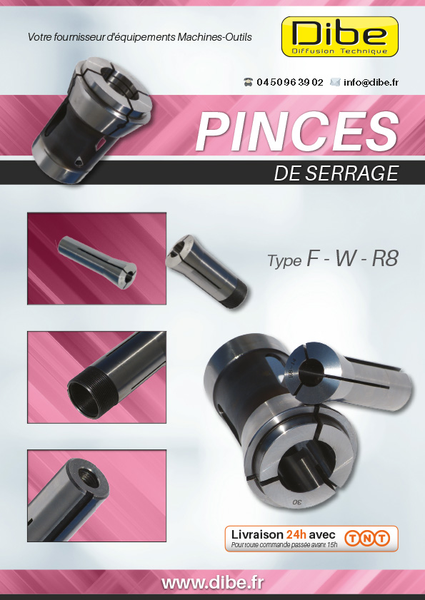 Catalogue Pinces de serrage