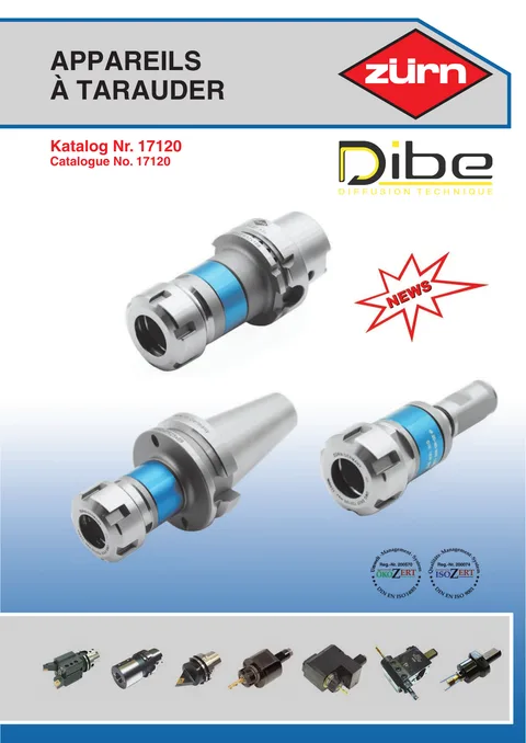 Couverture du catalogue Appareils à tarauder HSK SK BT