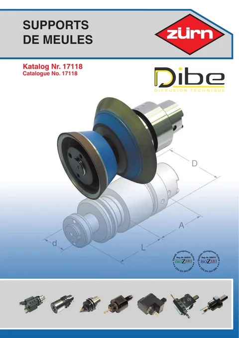 Couverture du catalogue Supports de meules