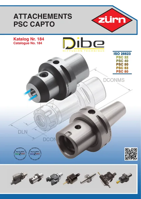 Couverture du catalogue Attachements PSC Capto
