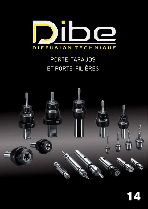 Couverture du catalogue Porte-tarauds et porte-filières