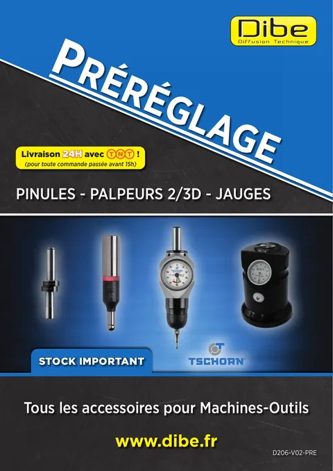 Couverture du catalogue Préréglage