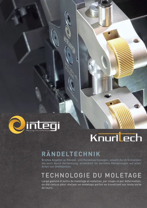 Couverture du catalogue Moletage Integi
